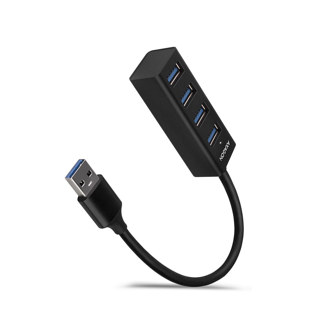 Axagon USB HUB Mini HUE-M1A 4x USB3.2, USB-A cable, 20cm