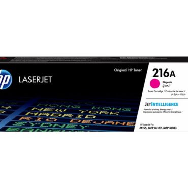 HP 216A Magenta LaserJet Toner Cartridge, W2413A