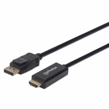 Manhattan kabel DisplayPort to HDMI M/M,1080p,1.8m
