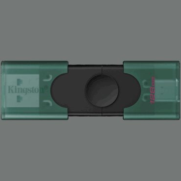 Kingston 256GB USB-A + USB-C 3.2 Gen 1 DataTraveler DuoG2, DTDEG2/256GB