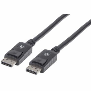Manhattan kabel DP-DP M/M, 4K@60Hz, 1m, crni