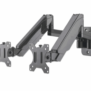 Manhattan zidni nosač monitor 17''-32'',2x8kg,crni