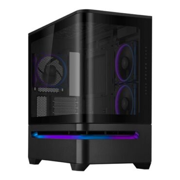 ASUS PRIME AP202 TG ARGB BLACK mATX Case, PRIME AP202 TG ARGB BLACK