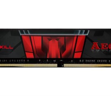 G.Skill DDR4 3200MHz, CL16, 16GB, Intel XMP 2.0, 1.35V, UDIMM