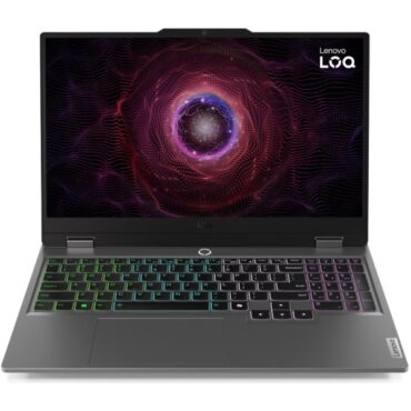 Lenovo LOQ 15ARP9 Ryzen 5 / 16GB / 1TB SSD / 15,6" FHD IPS / GeForce RTX 3050 / Windows 11 Home / grey
