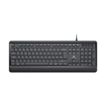 NaviaTec K105 USB Wired Keyboard, 104 keys, HR layout