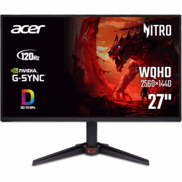 Monitor Acer Nitro VG270U QHD IPS 27'', 2xHDMI, DP, 120Hz