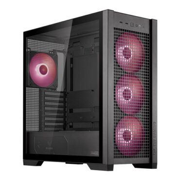 ASUS TUF GAMING GT302 TG ARGB BLACK mATX, TUF GAMING GT302 TG ARGB BLACK