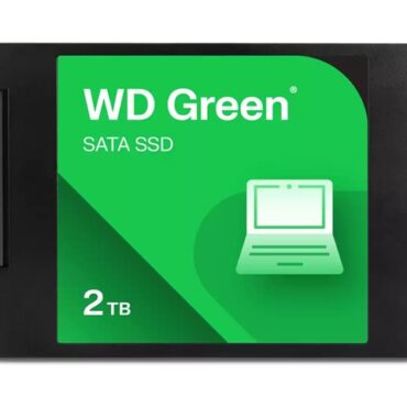 WD Green SATA SSD 2TB 2,5", WDS200T5G0A-00CPT0