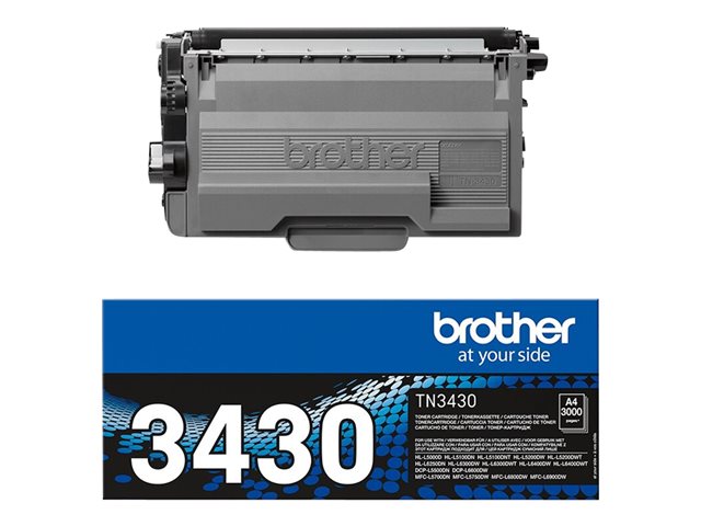 Brother TN3430 Toner Cartridge Black, TN3430