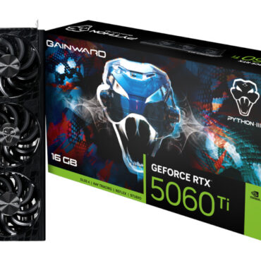 Gainward RTX 5060Ti Python III V1 16GB GDDR7