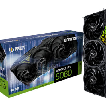 Palit RTX5080 GamingPro, 16GB GDDR7