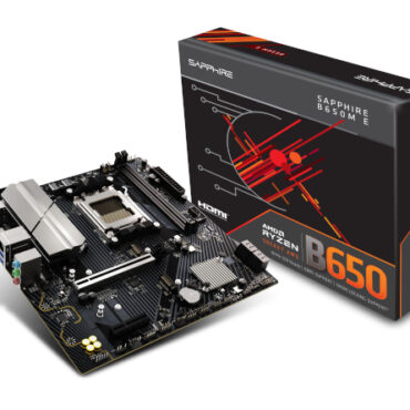 Sapphire B650M-E, AM5, DDR5, mATX