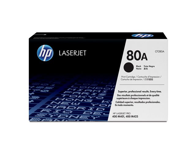 HP Toner 80A black HV, CF280A