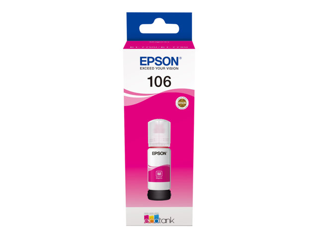 Epson 106 EcoTank Magenta ink bottle, C13T00R340 - Slika 2