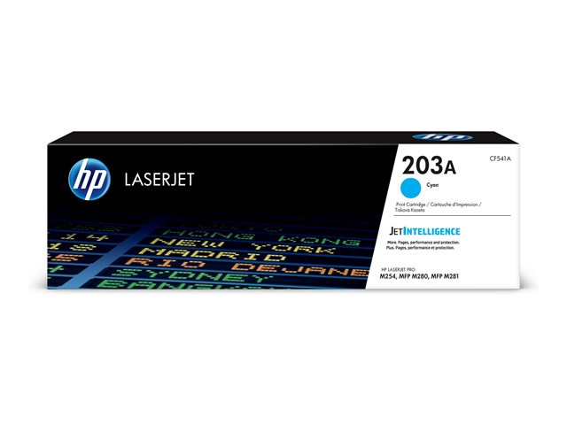 HP 203A Original Cyan LaserJet Toner, CF541A