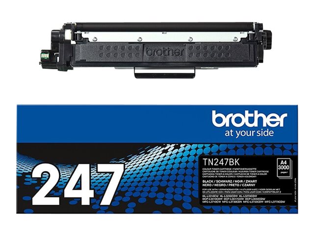 Brother Black high yield toner TN247BK, TN247BK