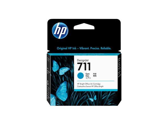 HP 711 ink Cyan29 ml DJ T120 520, CZ130A