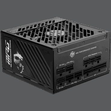 MSI MPG A850GS PCIE5 Power Supply 850W, MPG_A850GS_PCIE5