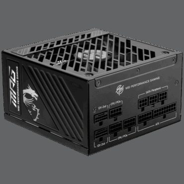 MSI MPG A1000GS PCIE5 Power Supply 1000W, MPG_A1000GS_PCIE5