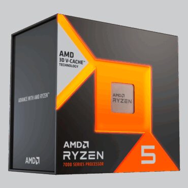 AMD CPU Desktop Ryzen 5 6C/12T 7500X3D, 100-100001904WOF