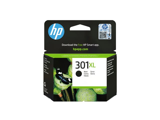 HP 301XL original ink cartridge black, CH563EE#BA3