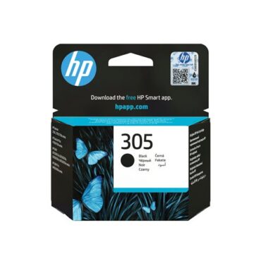 HP 305 Black Original Ink Cartridge, 3YM61AE#ABE