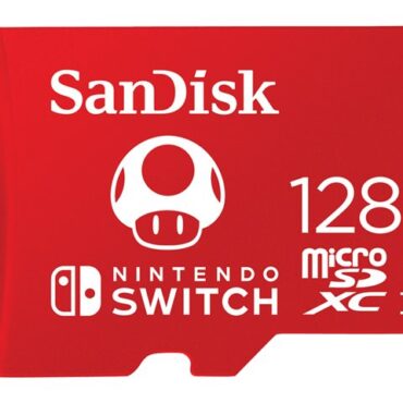 Sandisk Nintendo Switch MicroSDXC 128GB, SDSQXAO-128G-GNCZN