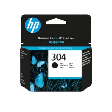 HP 304 Ink Cartridge Black, N9K06AE#BA3