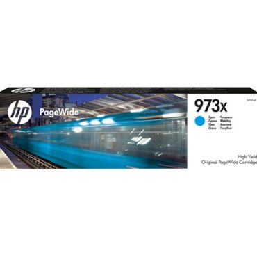 HP 973X HY cyan original cartridge, F6T81AE