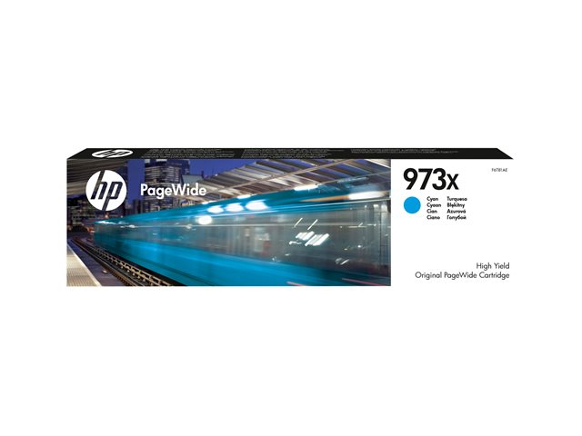 HP 973X HY cyan original cartridge, F6T81AE