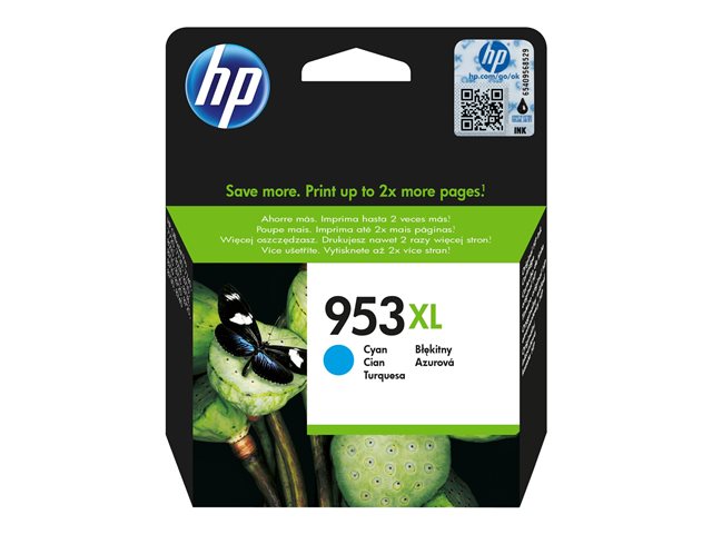 HP 953 XL Ink Cartridge Cyan, F6U16AE#BGX - Slika 2