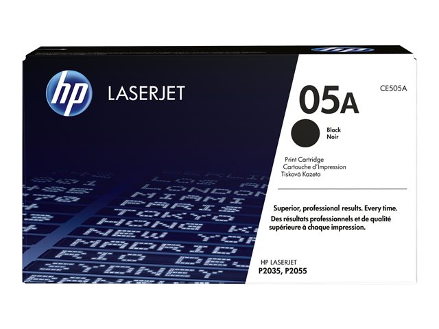 HP Toner CE505A noire HV, CE505A
