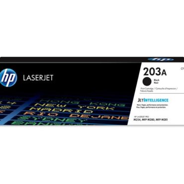 HP 203A Original Black LaserJet Toner, CF540A