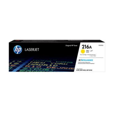 HP 216A Yellow LaserJet Toner Cartridge, W2412A