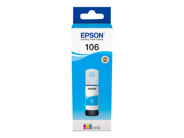 Epson 106 EcoTank Cyan ink bottle, C13T00R240 - Slika 2