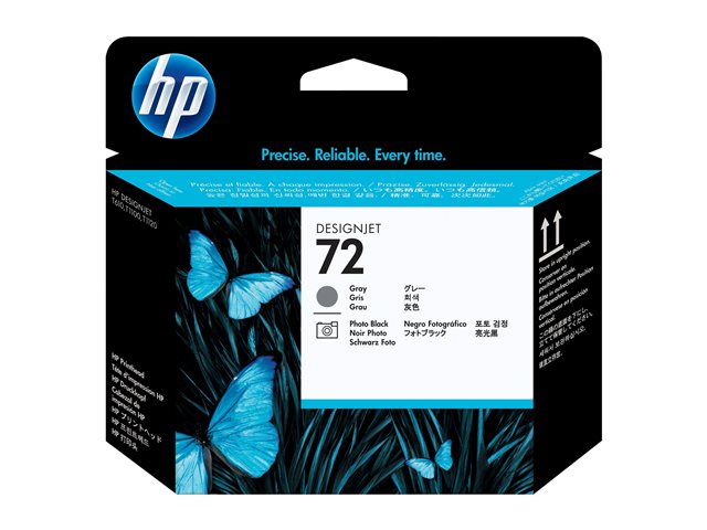 HP 72 Printhead grey and black Vivera, C9380A