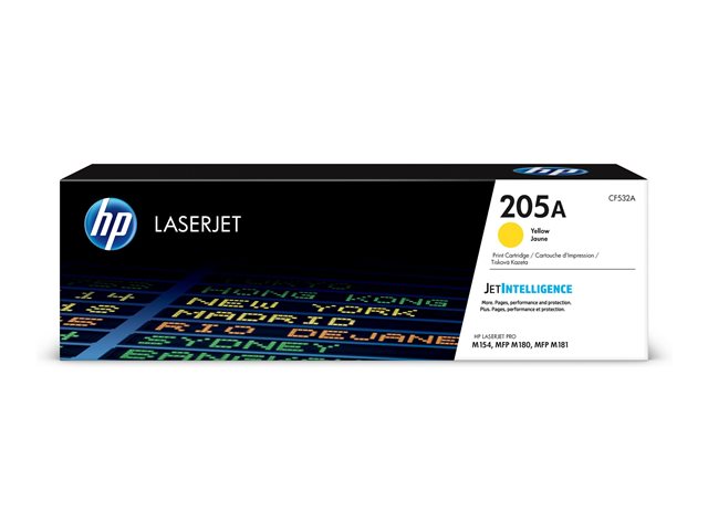 HP 205A Original Yellow LaserJet Toner, CF532A