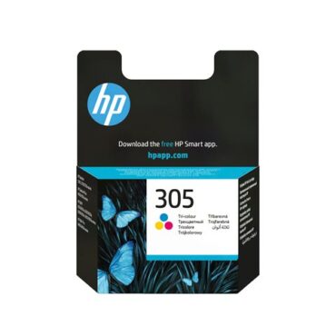 HP 305 Tri-color Original Ink Cartridge, 3YM60AE#ABE
