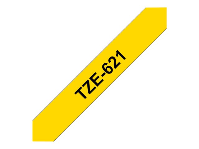 Brother TZE621 tape black/yellow 9mm 8m, TZE621 - Slika 3