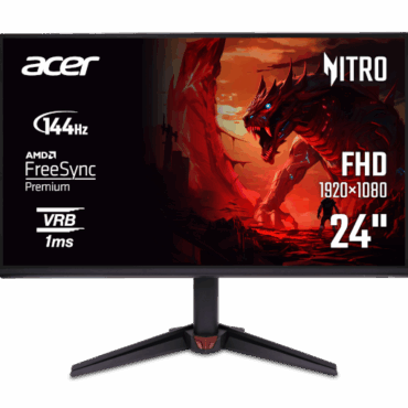 Monitor Acer Nitro VG240Y 23,8'' IPS, HDMI, DP, 144Hz