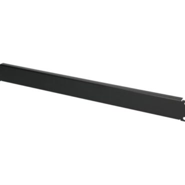 Extralink 1U 19" Front Blank Panel, Black