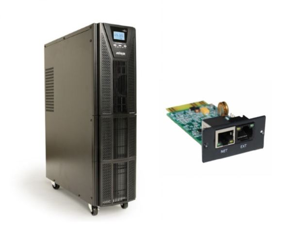Gembird Online UPS, 6000 VA, USB SNMP CARD