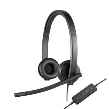 Logitech H570e Headset, Stereo, USB