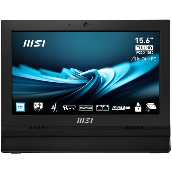 All-in-one MSI PRO AP162T ADL-042XEU Intel N100 / 8GB / 256GB SSD / 15.6" FHD / Windows 11 Home / black