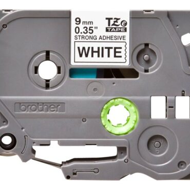 Brother TZES221 strong bk/white 9mm 8m, TZES221