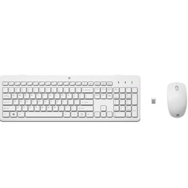 HP 230 Wrls Mouse + Keyboard Combo WHT, 3L1F0AA#BED