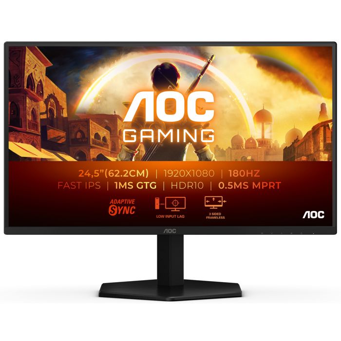 Monitor AOC 25G42E 24,5", HDMI, DP, 180Hz