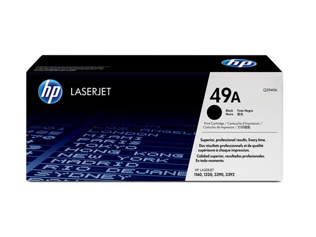 HP Toner black 2500pages LJ1160 1320, Q5949A