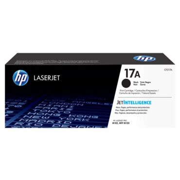 HP 17A Original LaserJet Toner Black, CF217A